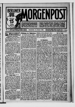 Berliner Morgenpost vom 11.01.1908