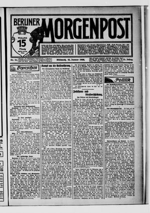 Berliner Morgenpost vom 15.01.1908