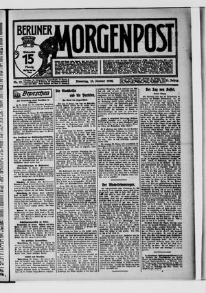 Berliner Morgenpost on Jan 21, 1908