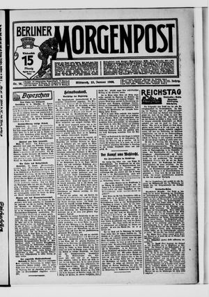 Berliner Morgenpost on Jan 22, 1908