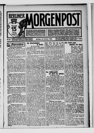 Berliner Morgenpost vom 24.01.1908