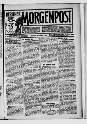 Berliner Morgenpost vom 28.01.1908