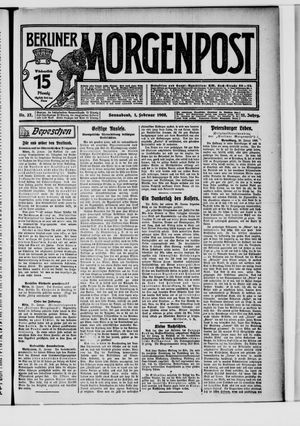 Berliner Morgenpost vom 01.02.1908