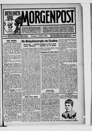 Berliner Morgenpost vom 04.02.1908