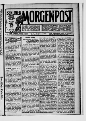 Berliner Morgenpost vom 28.02.1908