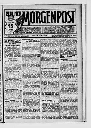 Berliner Morgenpost vom 04.03.1908
