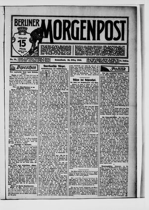 Berliner Morgenpost vom 28.03.1908