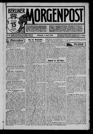 Berliner Morgenpost on Apr 1, 1908