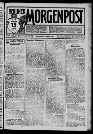 Berliner Morgenpost on Apr 4, 1908