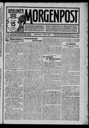 Berliner Morgenpost vom 09.04.1908