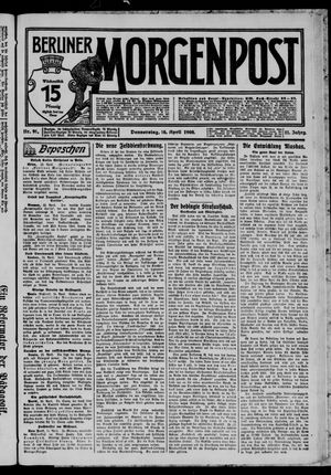 Berliner Morgenpost vom 16.04.1908