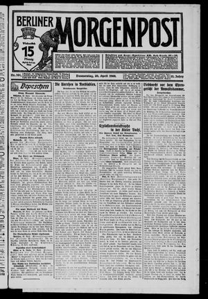 Berliner Morgenpost vom 30.04.1908