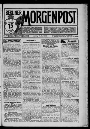 Berliner Morgenpost vom 15.05.1908