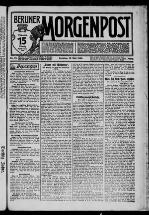 Berliner Morgenpost vom 17.05.1908
