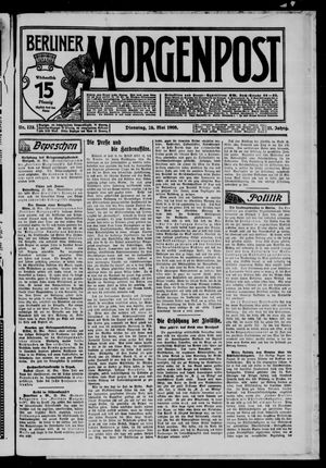 Berliner Morgenpost vom 26.05.1908