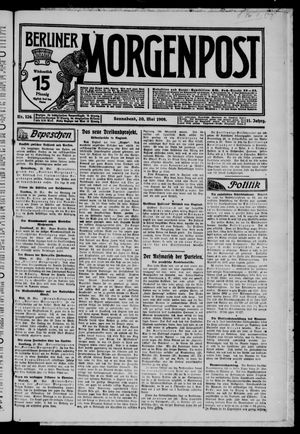 Berliner Morgenpost vom 30.05.1908