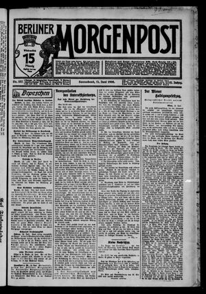 Berliner Morgenpost vom 13.06.1908