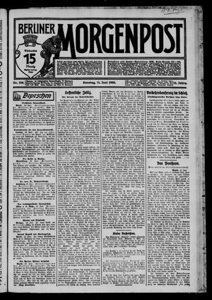 Berliner Morgenpost vom 14.06.1908
