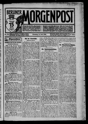 Berliner Morgenpost vom 16.06.1908