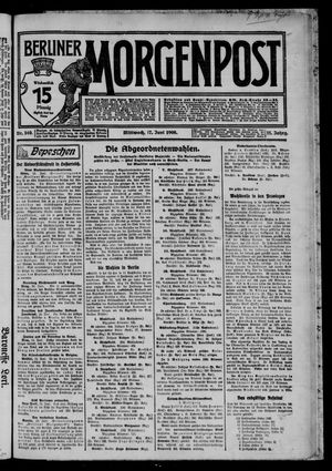 Berliner Morgenpost vom 17.06.1908