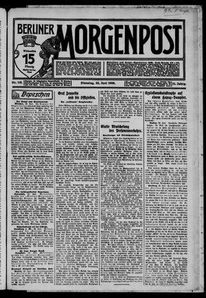 Berliner Morgenpost vom 23.06.1908