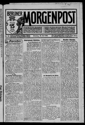 Berliner Morgenpost vom 30.06.1908