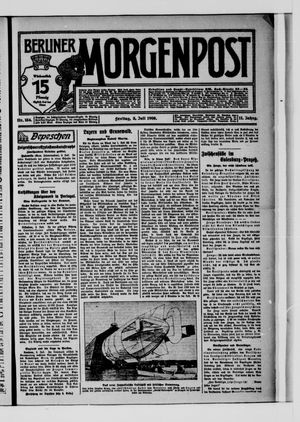 Berliner Morgenpost vom 03.07.1908