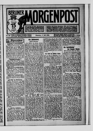 Berliner Morgenpost vom 07.07.1908
