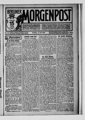 Berliner Morgenpost vom 12.07.1908