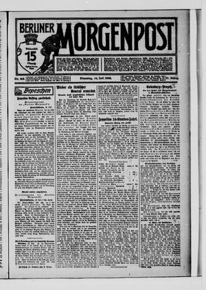 Berliner Morgenpost vom 14.07.1908