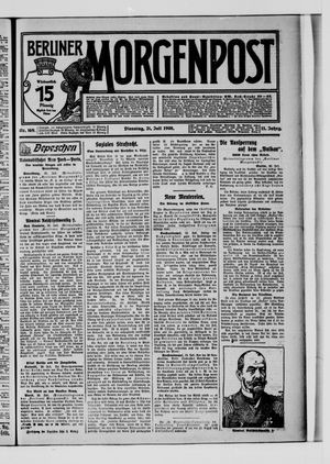 Berliner Morgenpost vom 21.07.1908