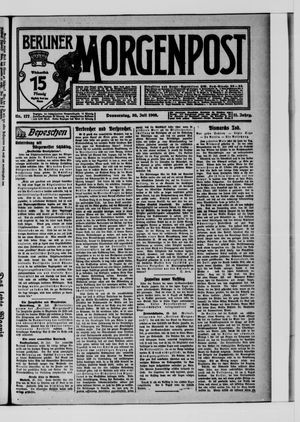 Berliner Morgenpost vom 30.07.1908