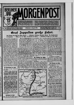 Berliner Morgenpost vom 05.08.1908