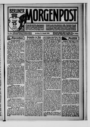 Berliner Morgenpost vom 21.08.1908
