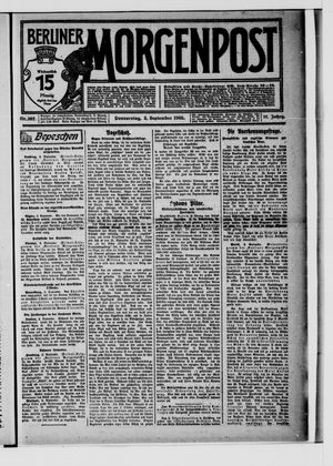 Berliner Morgenpost vom 03.09.1908