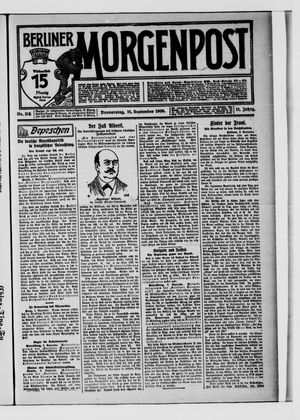 Berliner Morgenpost vom 10.09.1908