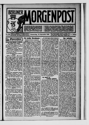 Berliner Morgenpost vom 24.09.1908