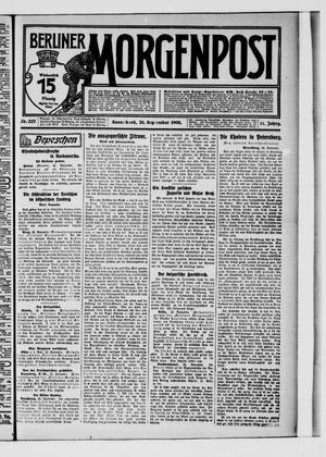 Berliner Morgenpost vom 26.09.1908