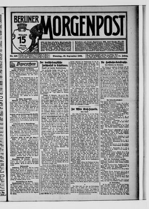 Berliner Morgenpost vom 29.09.1908