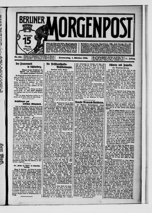 Berliner Morgenpost vom 01.10.1908
