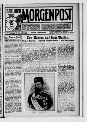 Berliner Morgenpost vom 06.10.1908