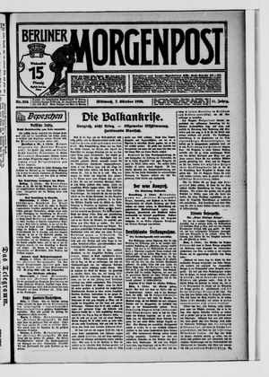 Berliner Morgenpost vom 07.10.1908