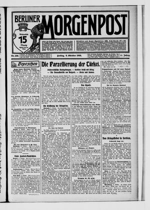 Berliner Morgenpost vom 09.10.1908