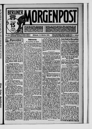 Berliner Morgenpost vom 14.10.1908