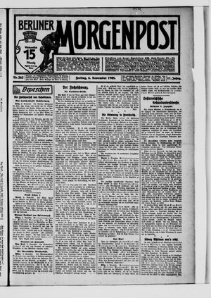 Berliner Morgenpost vom 06.11.1908