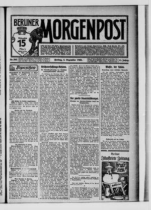 Berliner Morgenpost vom 04.12.1908