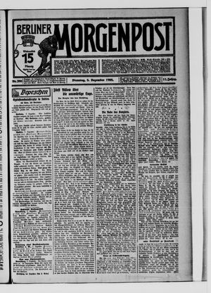 Berliner Morgenpost vom 08.12.1908