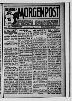 Berliner Morgenpost vom 12.12.1908