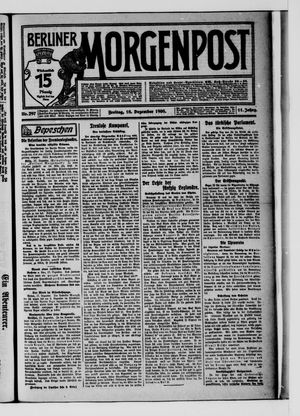 Berliner Morgenpost vom 18.12.1908
