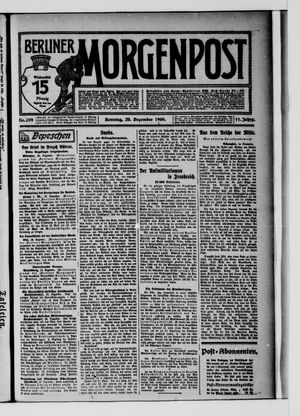 Berliner Morgenpost on Dec 20, 1908